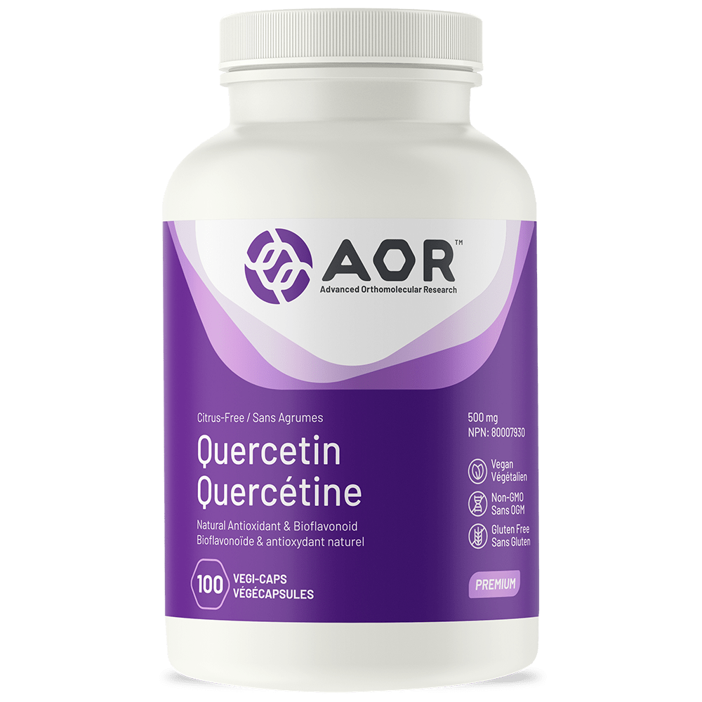 AOR Quercetin (500mg) (100 VCaps) - Lifestyle Markets